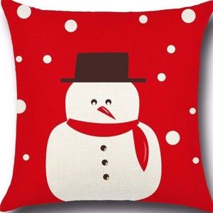 Pillow Cover- NEW- Christmas Snowman Winter